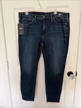 Silver Jeans Skinny Dark Wash Women's Jeans